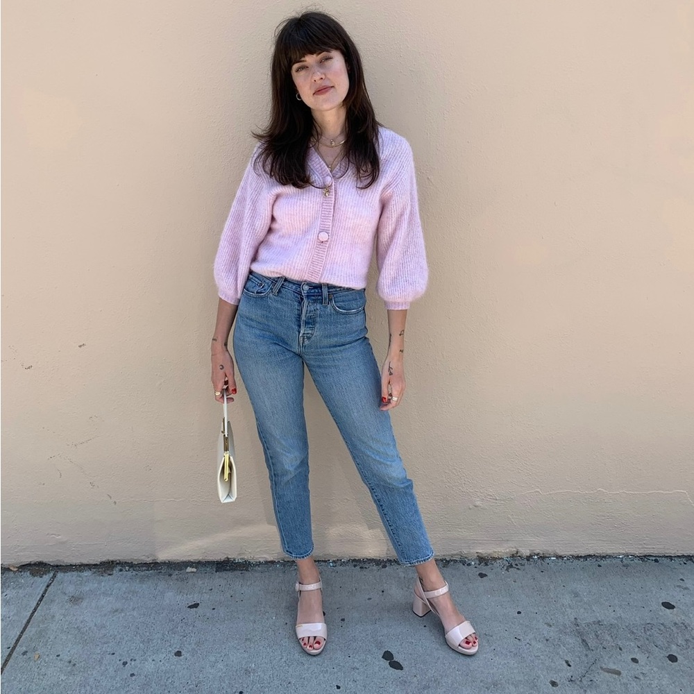 And other  stories pink sweater